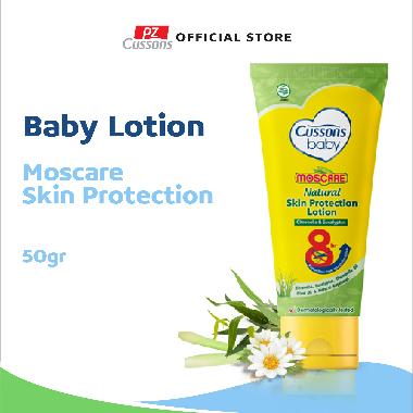 Cussons Baby Lotion Moscare Skin Protection - Losion Bayi Anti Nyamuk 50gr