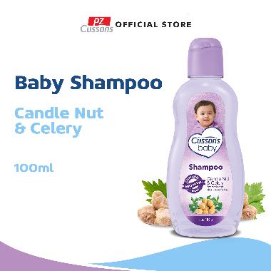 Cussons Baby Shampoo Candle Nut & Celery - Sampo Bayi 100ml