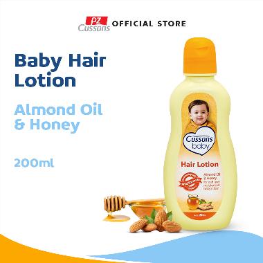 Cussons Baby Hair Lotion Almond Oil & Honey - Losion Rambut Bayi 200ml