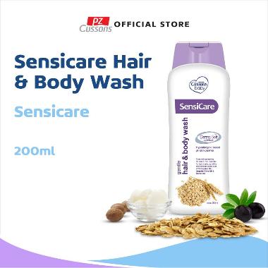 Cussons Baby Sensicare Gentle Hair & Body Wash - Sabun Mandi Pelembab 2in1 200ml