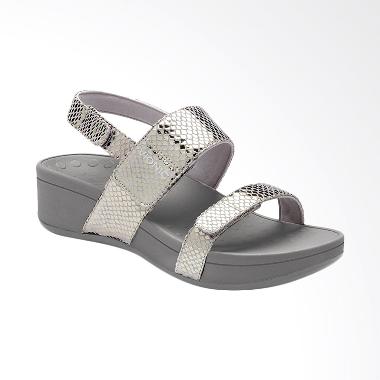 Vionic Bolinas Sepatu Wedges Wanita - Pewter