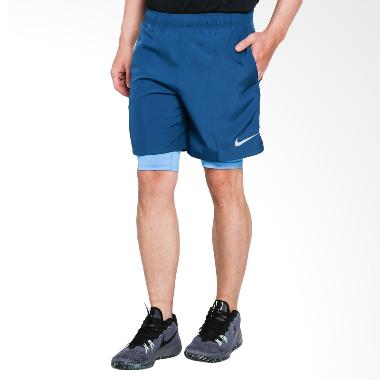 NIKE Men Running Challenger 2in1 Sh ...  - Dark Navy [908785-474]