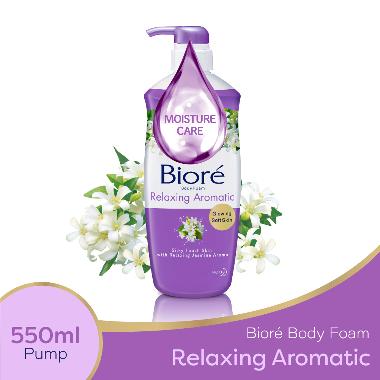 Promo Harga Biore Body Foam Beauty Relaxing Aromatic 550 ml - Blibli