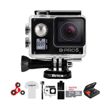 Brica B-PRO 5 AE Mark IIs AE2s Comb ... irt Action Camera - Hitam