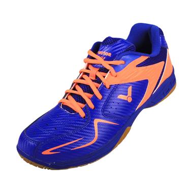Victor Sepatu Badminton - Blue Orange [AS 32 BO]
