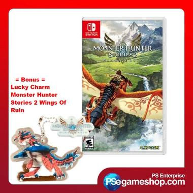 Nintendo Switch Monster Hunter Stories 2: Wings of Ruin (English) GRATIS Lucky Charm