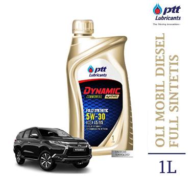PTT Lubricants Dynamic Commonrail Synthetic SAE 5W30 [1L] Oli Mobil PTT Diesel