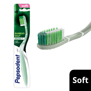 PEPSODENT Bamboo Salt Tooth Brush Sikat Gigi