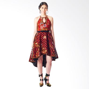 Anne Avantie Salwa Batik Dress - Red