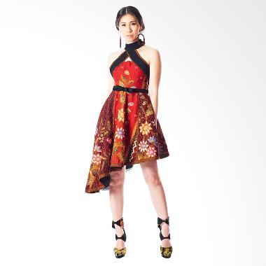Anne Avantie Jayatri Batik Dress - Red