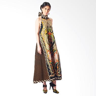 Anne Avantie Sekar Jayanti Batik Dress - Brown