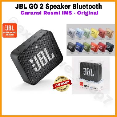 JBL Go 2 Portable Bluetooth Speaker - Blue