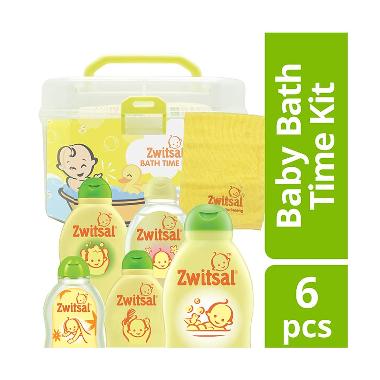 Zwitsal Bath Time Kit Set Perlengkapan Mandi Anak