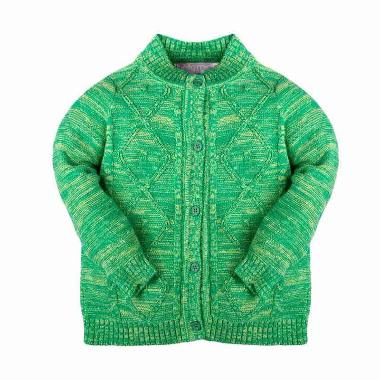 Hello Mici Knitwear Belta Jaket Bayi - Green