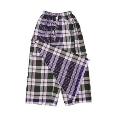 Hafiz Kids Sarung Anak Instant - Ungu Motif A