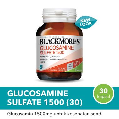 BLACKMORES GLUCOSAMINE SULFATE SULPHATE 1500MG 1500 MG KALBE 30 TABLET