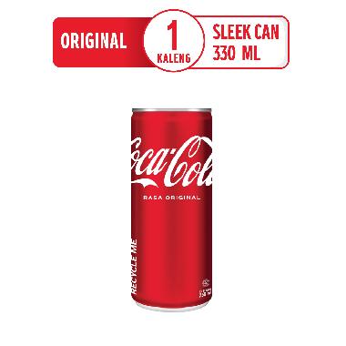 Coca cola soft drink 330ml can