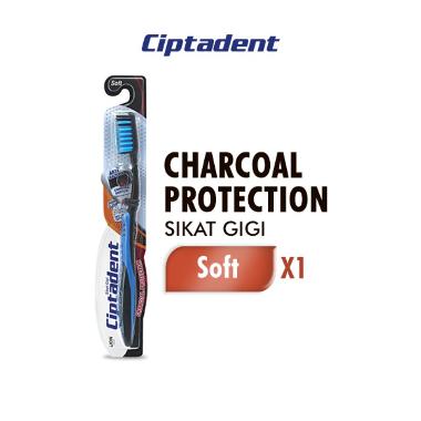 Ciptadent Charcoal Protection Sikat Gigi -