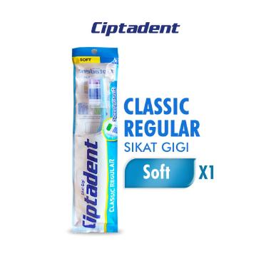 Ciptadent Classic Regular Soft Sikat Gigi -