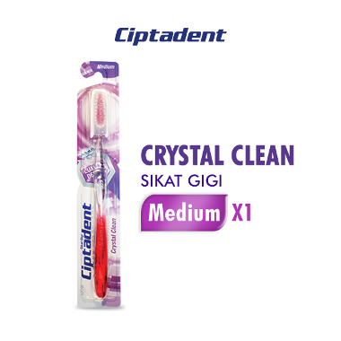 Ciptadent Crystal Medium Sikat Gigi -