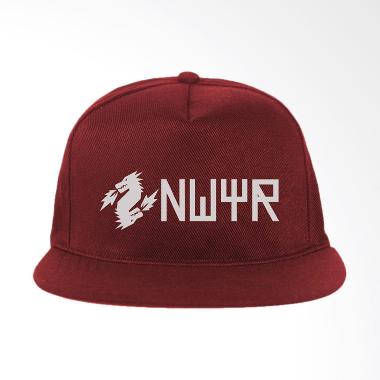 IndoClothing NYWR Topi Snapback - Maroon
