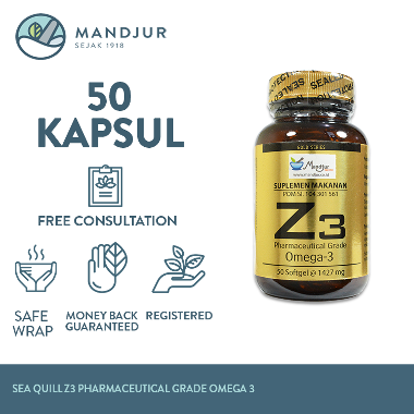 Sea Quill Z3 Pharmaceutical Grade Omega 3 Suplemen