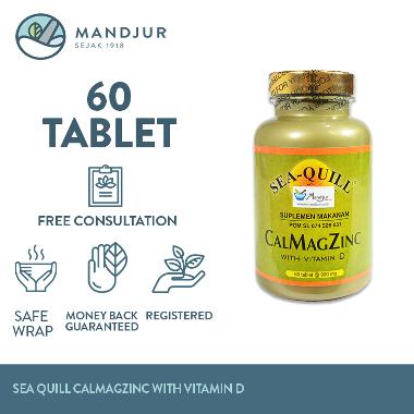 Sea-Quill CalMagZinc with Vitamin D Multivitamin & Suplemen