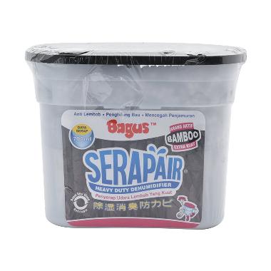 Bagus Serap Air Bamboo [Daya Serap 700 mL] Black Black