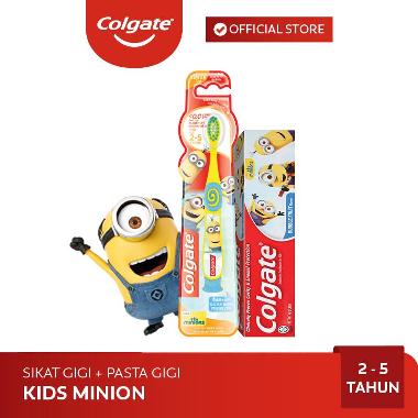 Colgate Toothpaste Minion + Colgate Toothbrush Minion Stage 1