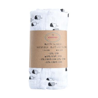 Hoppipollakids Selimut Muslin Swaddle Bedong Bayi - Ice cream