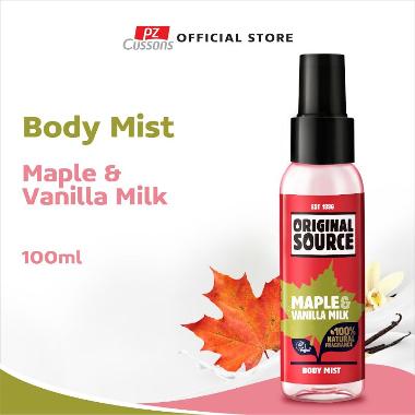 Original Source Body Mist Maple & Vanilla Milk - Parfum Vegan [100 mL]