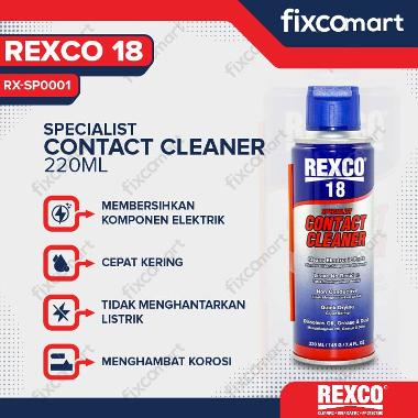 Rexco 18 Contact Cleaner 500 Ml / Pembersih Elektrik 500ML