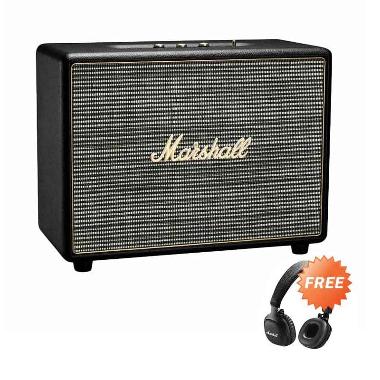 Marshall Woburn Speaker Aktif - Black + Free Marshall MID