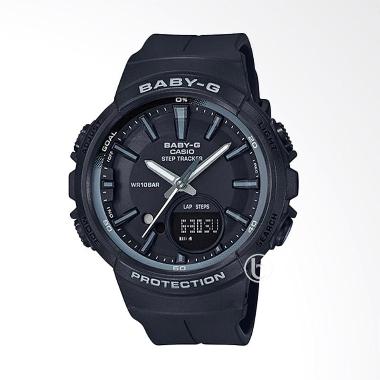 CASIO Baby-G BGS-100SC Step Tracker Jam Tangan Wanita Jet Black