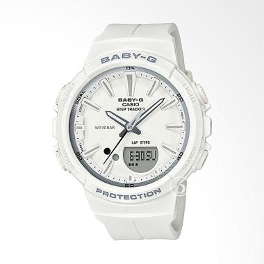 CASIO Baby-G BGS-100SC Step Tracker Jam Tangan Wanita White