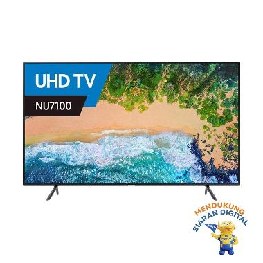 Samsung 75NU7100 4K UHD 7 Series Smart LED Flat TV 2018 [75 Inch] Hitam