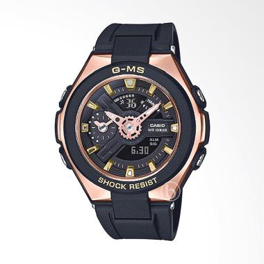 CASIO Baby-G Original G-MS Japan Series MSG-400G Jam Tangan Wanita Black Rose Gold