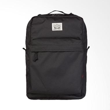 Levi's L Classic Zip Backpack Pria - Black [77170-0624]
