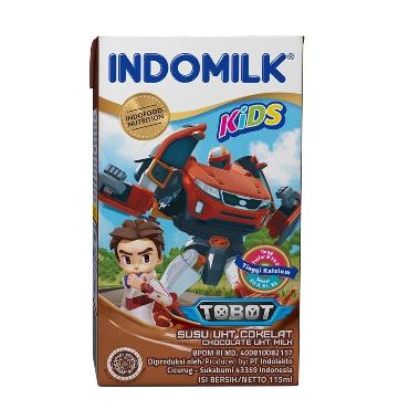 Promo Harga Indomilk Susu UHT Kids Cokelat 115 ml - Blibli