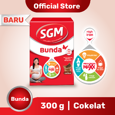 Promo Harga SGM Bunda Susu Ibu Hamil & Menyusui Cokelat 300 gr - Blibli