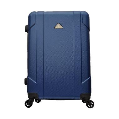 Real Polo Tas Koper Hardcase Fiber - ABS 4 Roda Putar - 7717 Size 24 -