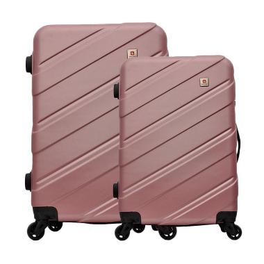 Polo Team 040 Hardcase Set Tas Koper [20 & 24 Inch] Rose Gold