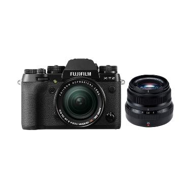 Fujifilm XT2 Kit 18-55mm with 35 F2 Black jpckemang GARANSI RESMI