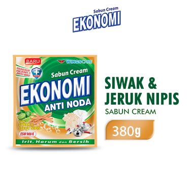 Ekonomi Sabun Cream Deterjen Siwak 380 g