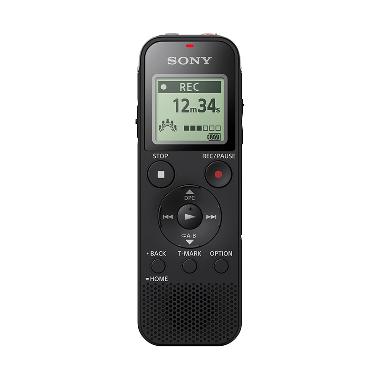 Sony ICD-PX470 Stereo Digital Voice Recorder with USB - Black [4GB/ Original] Hitam