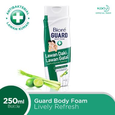 Biore Guard Body Foam Lively Botol 250ml (Sabun Mandi Cair)