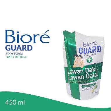 Promo Harga Biore Guard Body Foam Lively Refresh 450 ml - Blibli