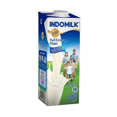 Promo Harga Indomilk Susu UHT Full Cream Plain 950 ml - Blibli