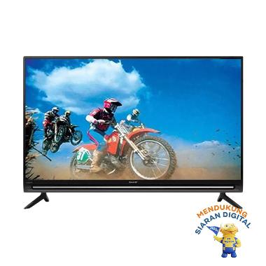 SHARP LC32SA4500I Smart TV LED - Hitam [32 Inch/ HD READY] Hitam Hitam