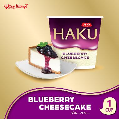 Surabaya - Glico Wings Haku Blueberry Cheese Cake Cup [110 ml]